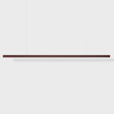Anour I Model Cordless Aura Hanglamp - 300 cm - Roestkleurig staal