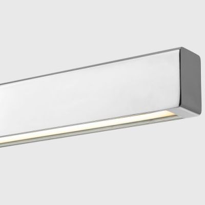 Anour I Model Wandlamp - 150 cm - Gepolijst roestvrij staal