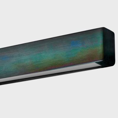 Anour I Model Wandlamp - 250 cm - Donker opaal chroom
