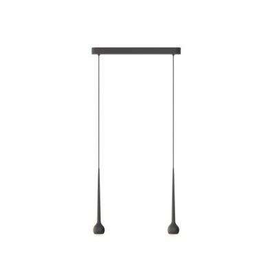 Grau Falling Sun Trace Two Hanglamp - Zwart