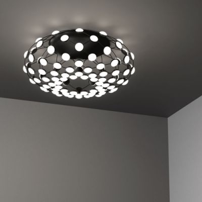 Luceplan Mesh Plafondlamp - Zwart