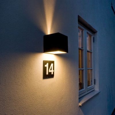 Light-Point Cube XL Down Led Wandlamp - Zwart 