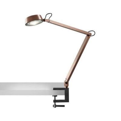 Light-Point Dark T1 Tafellamp met tafelklem - Rose goud 