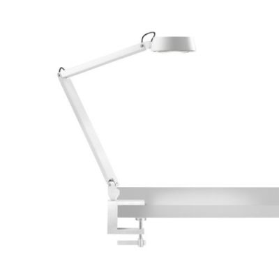Light-Point Dark T1 Tafellamp met tafelklem - Wit 