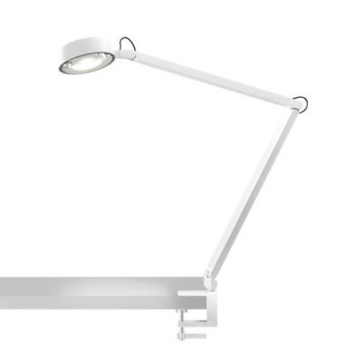 Light-Point Dark T2 Tafellamp met tafelklem - Wit 