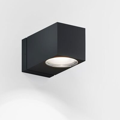 IP44 Como Down Wandlamp - Zwart