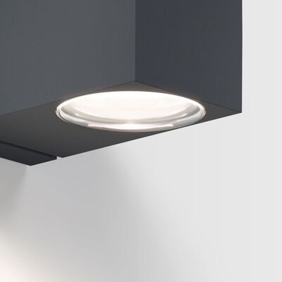 IP44 Como Wandlamp - Antraciet