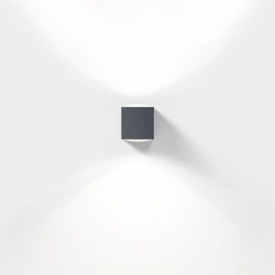 IP44 Como Wandlamp - Antraciet