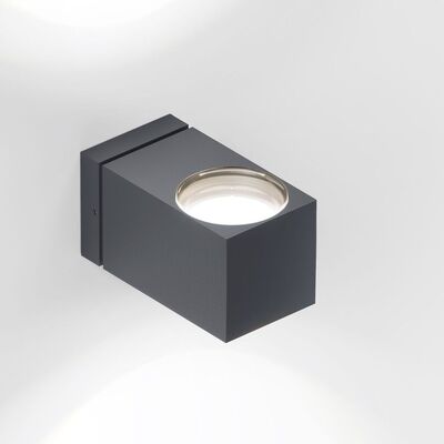 IP44 Como Wandlamp - Antraciet