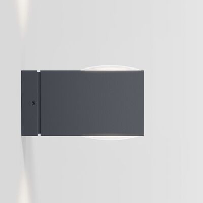 IP44 Como Wandlamp - Antraciet