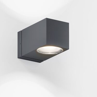 IP44 Como Wandlamp - Antraciet