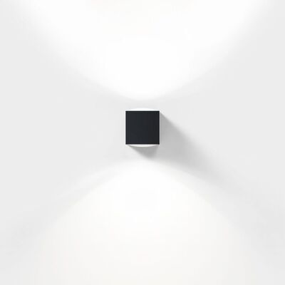 IP44 Como Wandlamp - Zwart