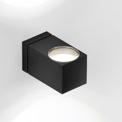 IP44 Como Wandlamp - Zwart