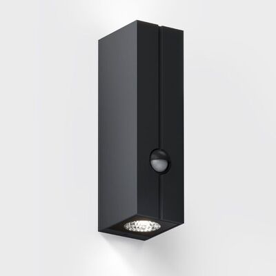 IP44 Cut Control Wandlamp - Zwart