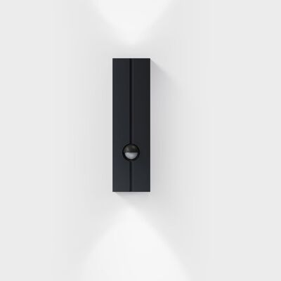 IP44 Cut Control Wandlamp - Zwart