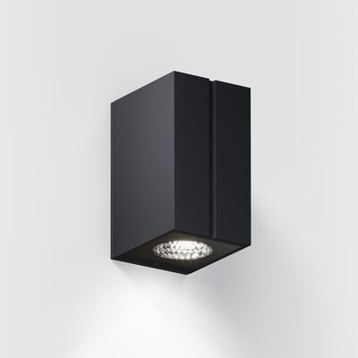 IP44 Cut Down Wandlamp - Zwart
