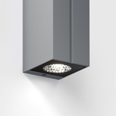 IP44 Cut Down Wandlamp - Grijs
