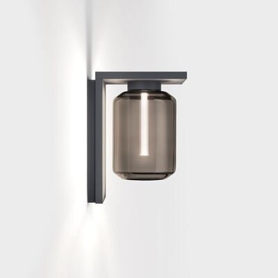 IP44 Dia F Wandlamp - Antraciet