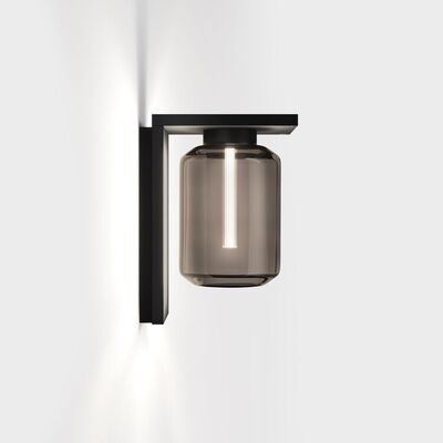 IP44 Dia F Wandlamp - Zwart