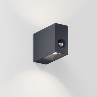 IP44 Eye Control Wandlamp - Antraciet