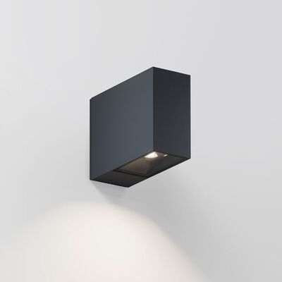 IP44 Eye Down Wandlamp - Antraciet
