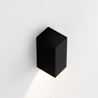 IP44 Iem.2 Y Down Wandlamp - Zwart