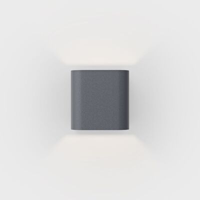 IP44 Intro Wandlamp - Antraciet