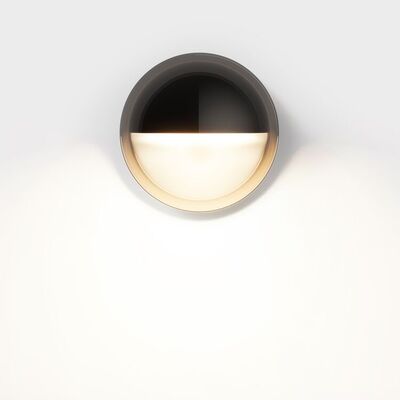 IP44 Las.2 Wandlamp - Zwart