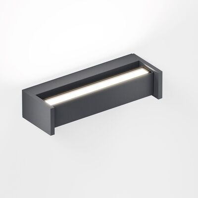 IP44 Slat One Wandlamp - Antraciet