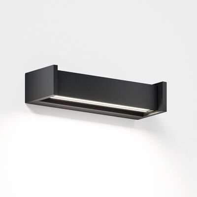 IP44 Slat One Wandlamp - Zwart