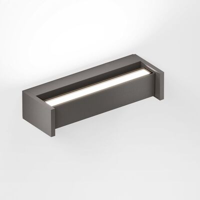IP44 Slat One Wandlamp - Bruin