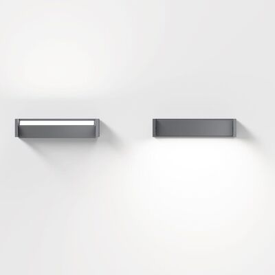 IP44 Slat One Wandlamp - Grijs