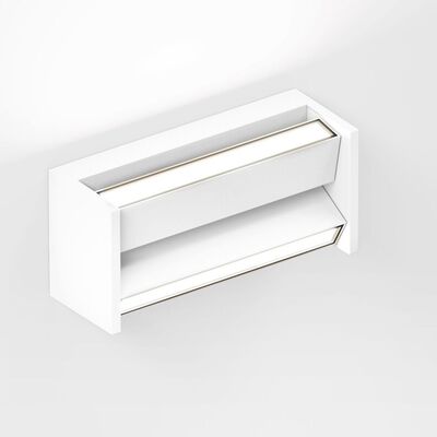 IP44 Slat Wandlamp - Wit