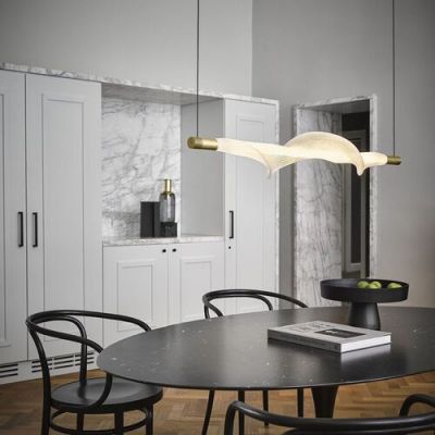 Outlet - Hollands Licht Vapour Vertical Hanglamp - Goud