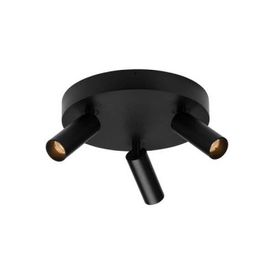 Key Light Pino Click 3 Opbouwspot - Zwart