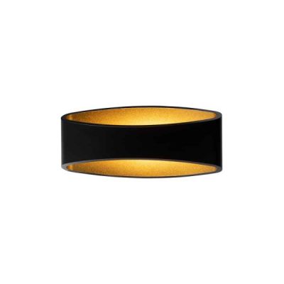 Key Light Sunset Wandlamp - Zwart Goud