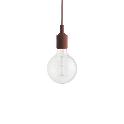 Muuto E27 Hanglamp LED - Deep red