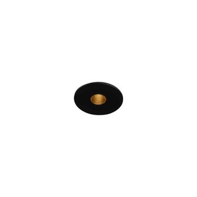 Key Light Spot-On Pin Inbouwspot - Zwart