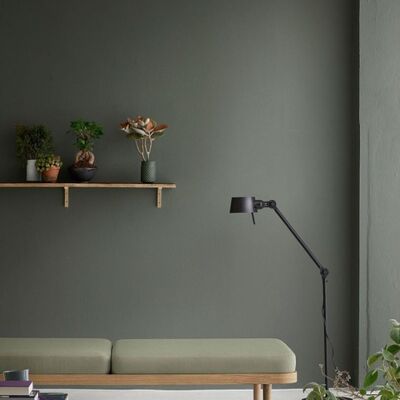 Tonone Bolt 2 arm Vloerlamp - Antracietgrijs - Dimmer