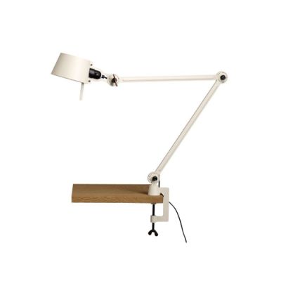 Tonone Bolt Desk 2 arm Bureaulamp met tafelklem - Creme