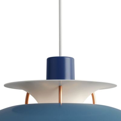 Louis Poulsen PH 5 Mini Hanglamp - Blauw