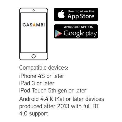 Casambi CBU-TED Slimme Dimmer - Wit