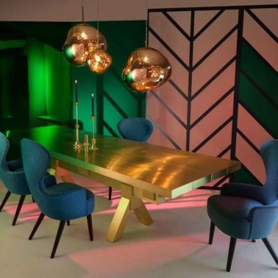 Tom Dixon Melt LED Trio Round Hanglamp - Koper