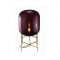 Pulpo Oda Medium Vloerlamp - Aubergine - Messing