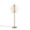 Pulpo Stellar Grape Big Vloerlamp - Transparant - Champagne
