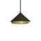 Bert Frank Shear Hanglamp - Messing - Zwart 