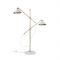 Bert Frank Shear Vloerlamp - Messing - Wit 