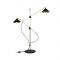Bert Frank Shear Vloerlamp - Messing - Zwart 