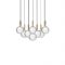 Nuura Miira 13 Hanglamp - Messing - Wit