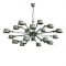 Tonone Bolt Chandelier 18 arms Hanglamp - Groen